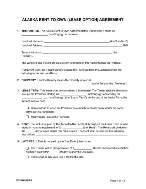 thumbnail of Alaska-Rent-to-Own-Lease-Option-Agreement